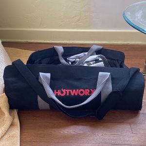 Brand new, never used complete Hotworx bag and workout supplies